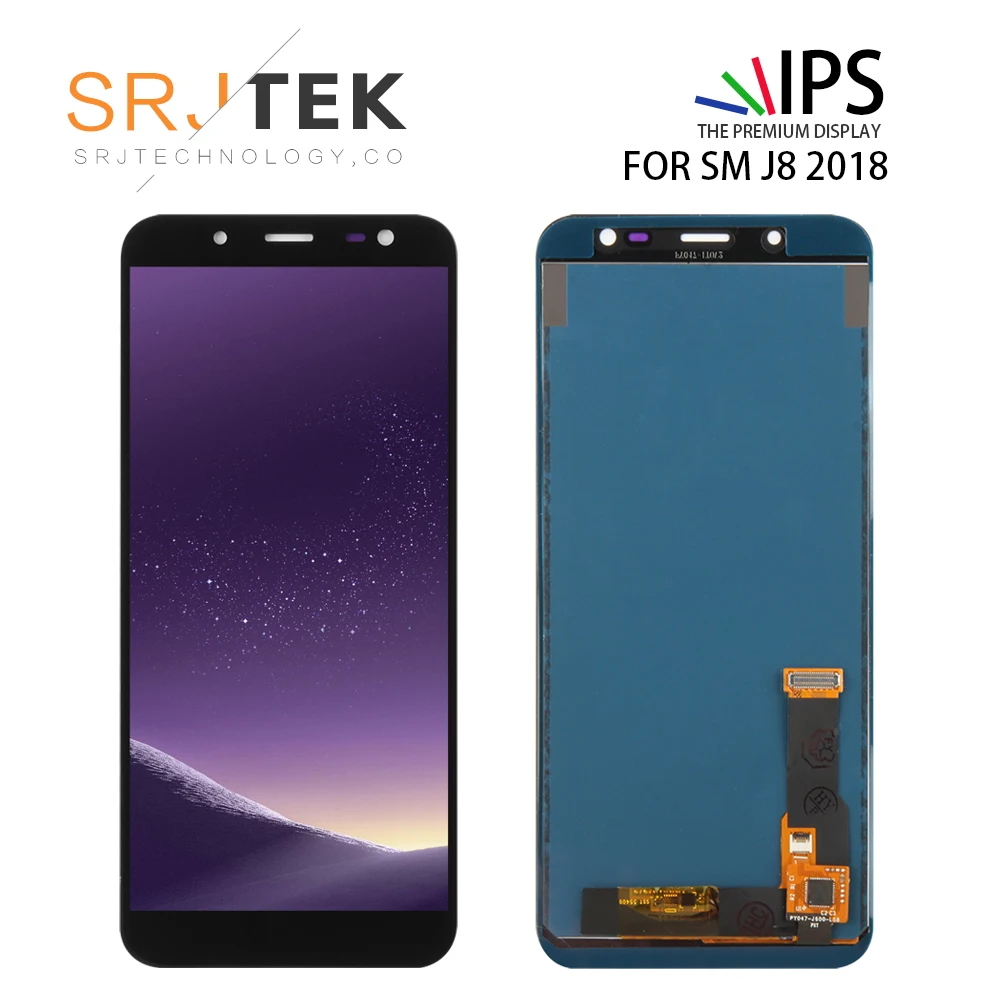 6,4 ''Супер AMOLED для samsung Galaxy J8 Plus J805 ЖК-дисплей кодирующий преобразователь сенсорного экрана в сборе Замена для J8 Plus