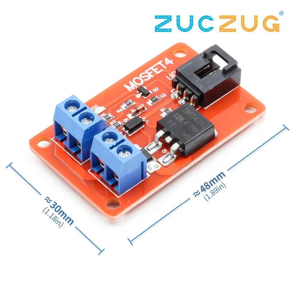 1 канальный модуль переключателя MOSFET IRF540 + для Arduino|Интегральные схемы| |
