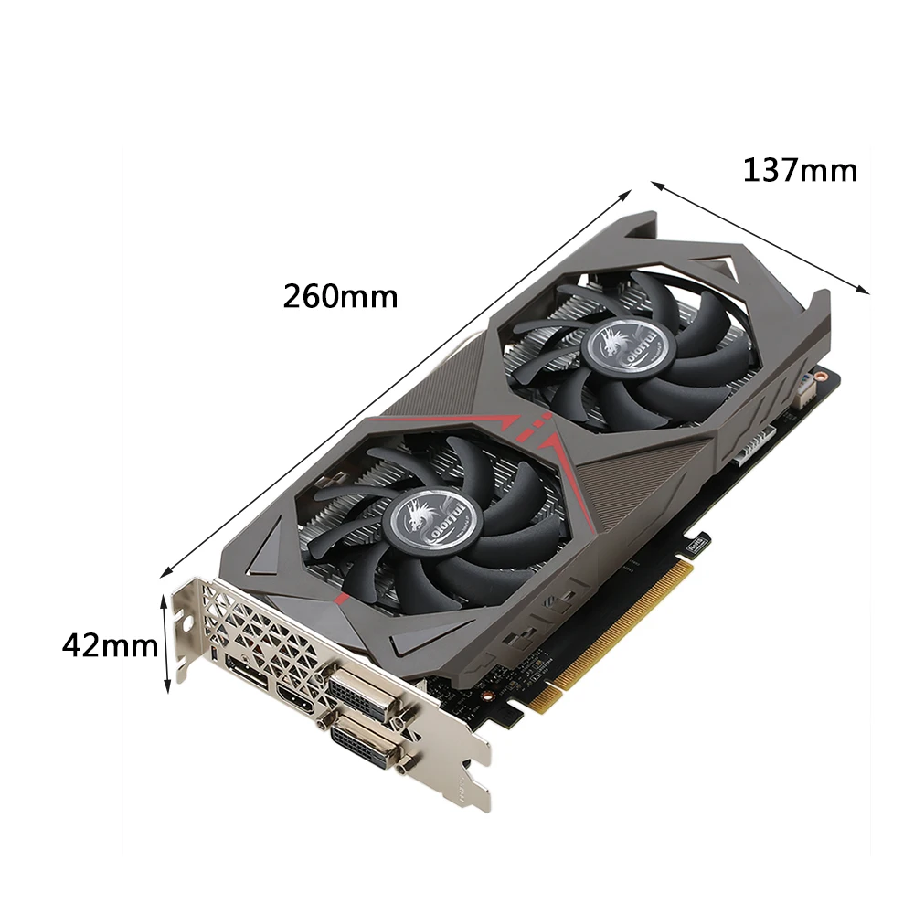 Красочная видеокарта NVIDIA GeForce GTX 1060 GPU 6 ГБ 192bit GTX1060 GDDR5 PCI-E X16 3,0 графическая карта для игрового компьютера