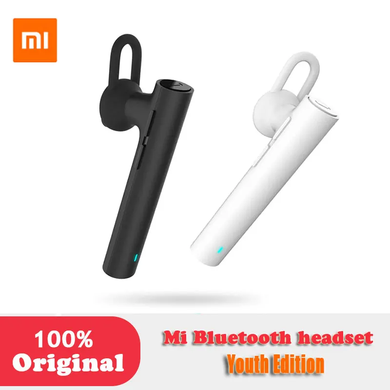 XIAOMI MI bluetooth гарнитура молодежное издание наушники громкой связи для iPhone samsung LG android телефон Ветер шумоподавление