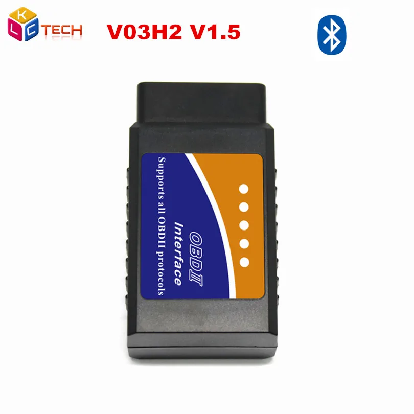 Лучшая Продажа ELM327 Bluetooth ODB2 авто диагностический интерфейс сканер ELM 327 V2.1