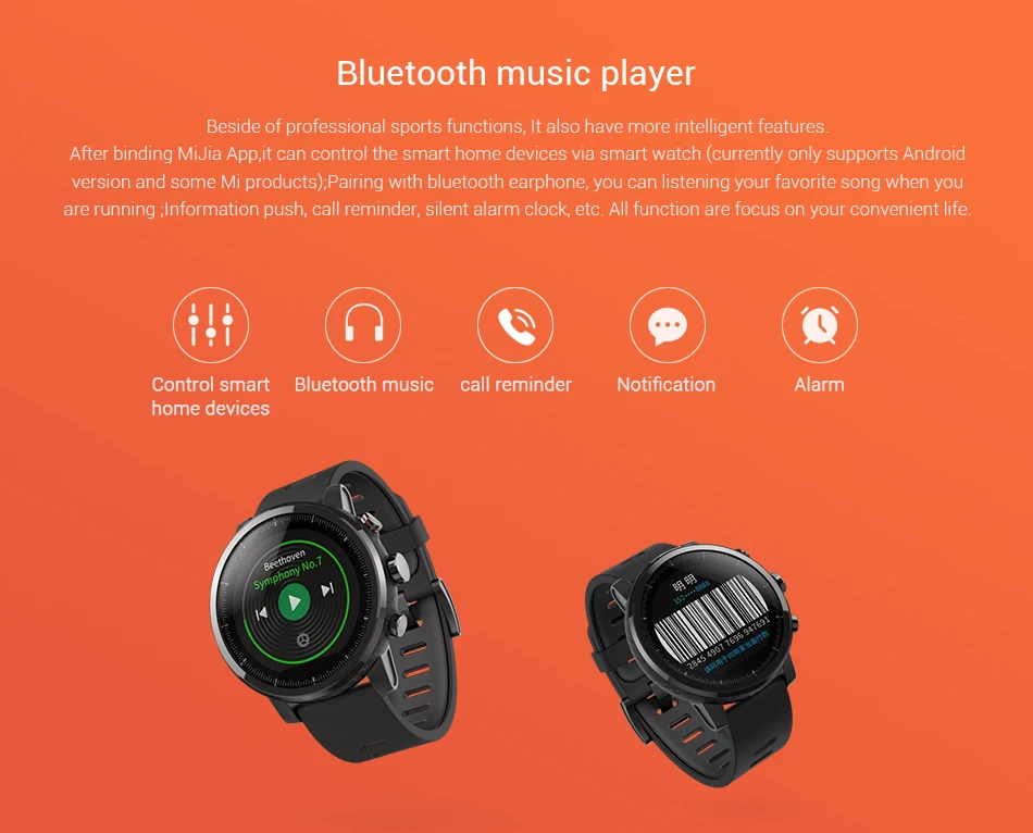 AMAZFIT STRATOS SMART SPORTS WATCH 2 6