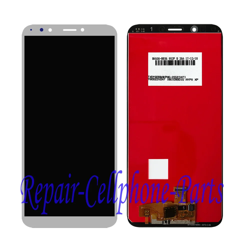 Full LCD DIsplay + Touch Screen Digitizer Glass Assembly + Frame Cover For Huawei Y7 Prime 2018 LDN-LX1 LDN-LX2/ LDN-L21 LDN-L22