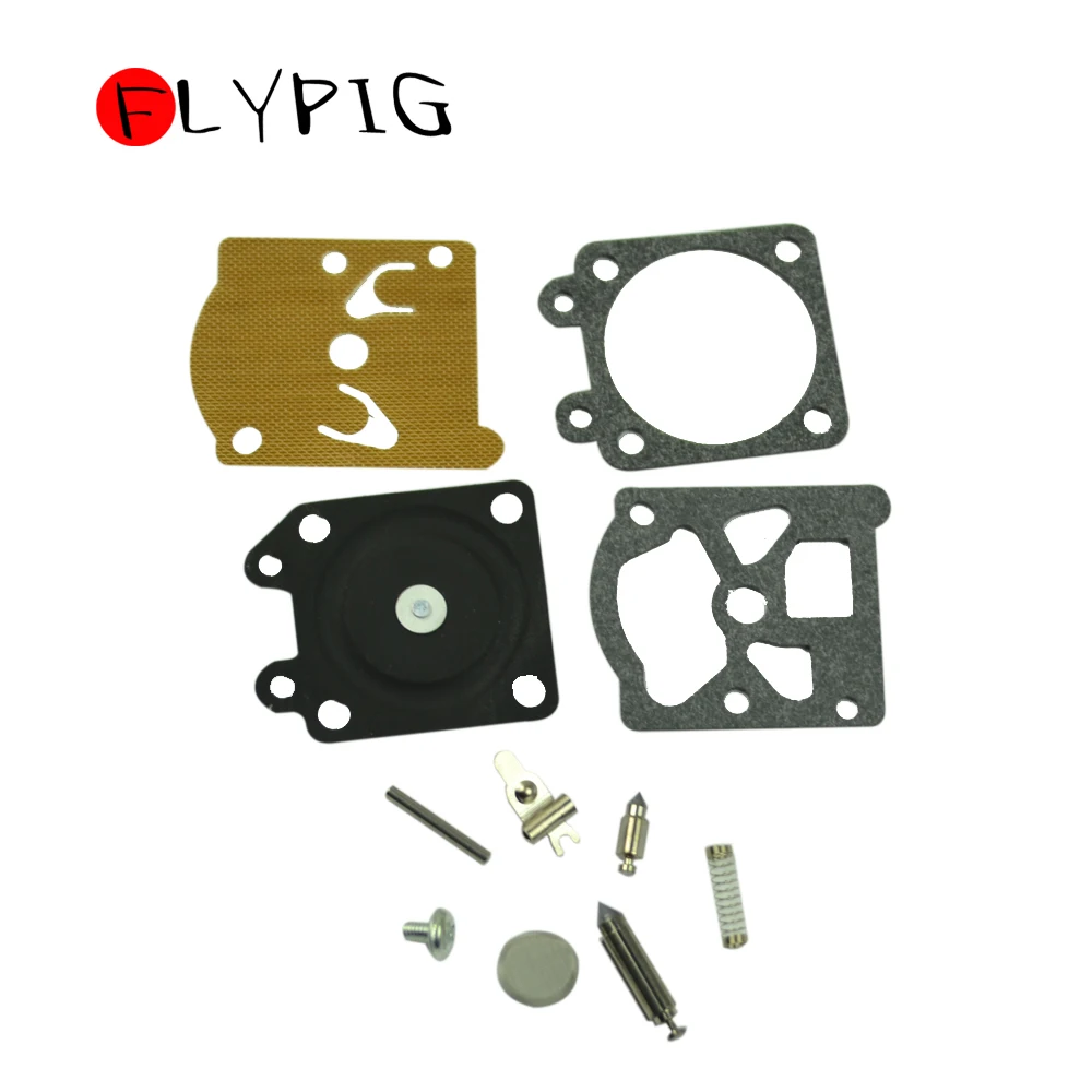 

Flypig Carburetor Gaskets Chainsaw Carb Repair Kit Rebuild Tool For Walbro K11-Wat For STIHL 024 MS240 026 MS260 Replace New Hot
