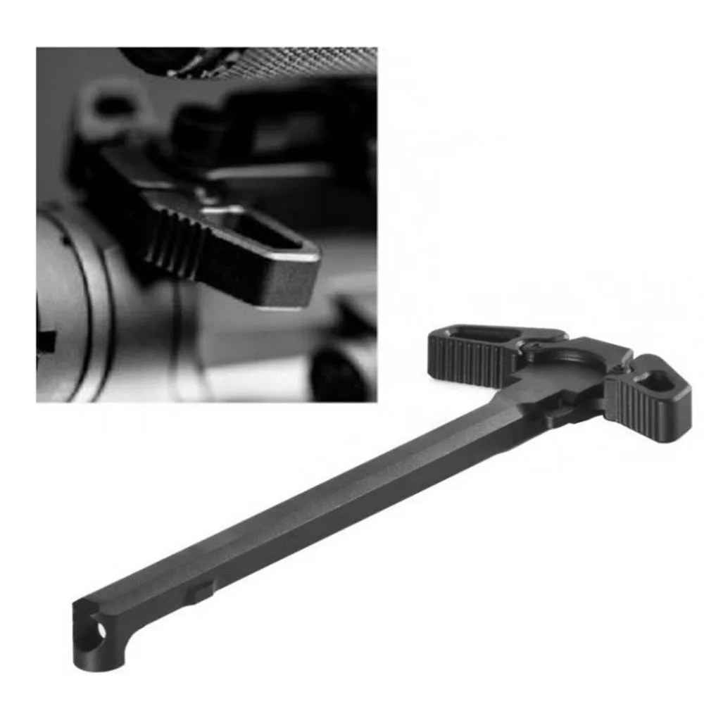 

Loading Lever Dual Use Turning Charging Handle Tactical Butterfly Pulling Handle for AR-15 Handle Gun Toys Accessories