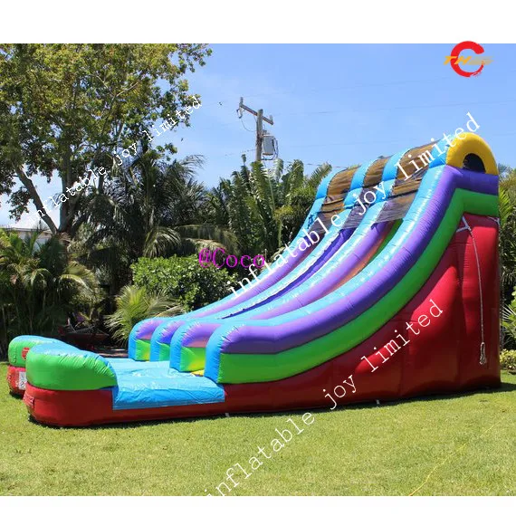 Free Ship To Sea Port 10x4 5x6m High Inflatable Water Slide Pool