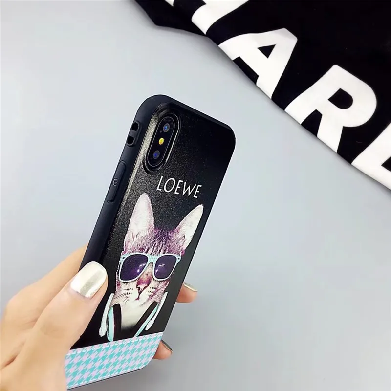 Прекрасный мультфильм рисунком матовый чехол для мобильного телефона анти стук