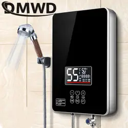 DMWD 6000 Вт Электрический водонагреватель мгновенный кухня ванная комната проточный Tankless Отопление душ нагреватели водопроводные