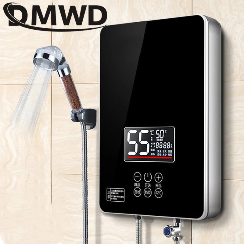 DMWD 6000W Electric Hot Water Heater Instant Kitchen Bathroom