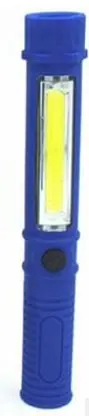Blue work lamp Мини 3 Вт COB рабочий светильник также 1 Вт Светодиодный светильник-вспышка AAA батарея Магнитная база и зажим для гаража инспекционная лампа беспроводной ремонт автомобиля - Испускаемый цвет: Blue work lamp