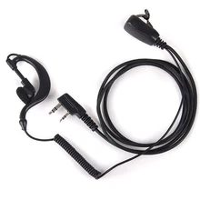 5 шт. G Тип формы наушники гарнитура PTT наушник для Kenwood Baofeng UV-5R BF-888S Retevis H777 RT22 RT80 Радио рация