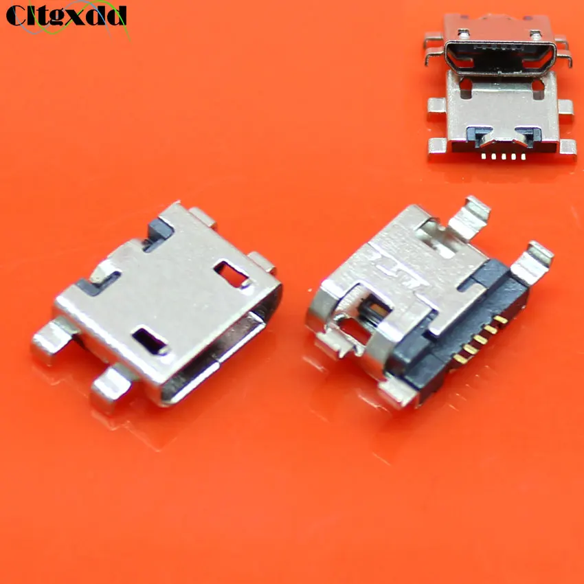 Cltgxdd 10 ~ 100 шт. Micro USB jack 5pin разъем зарядный порт для Lenovo A278T A298 A298T A765E A798T S880 S890 S6000 |