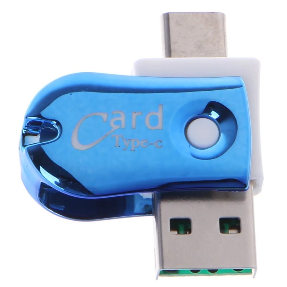 Считыватель карт OTG Тип C USB 3,1 к USB 2,0 Micro SD TF Card Reader Адаптер для планшеты PC компьютер тетрадь ноутбука Desktop