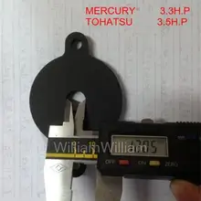 Части для mercury 3,3 hp для Tohatsu 3,5 hp мотор резиновая колесная база насоса крыльчатки лошадиных сил
