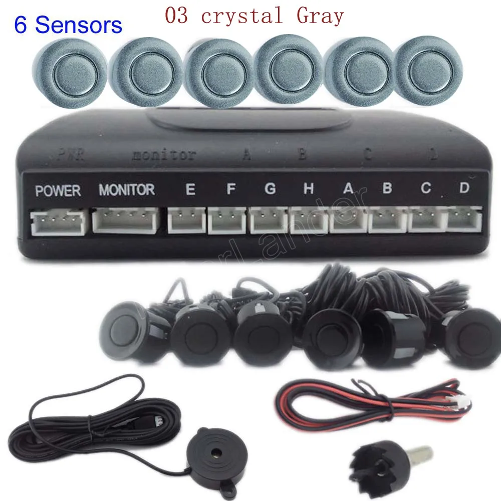 high quality 12V Car Parking Sensor Auto Reverse Backup Radar Detector