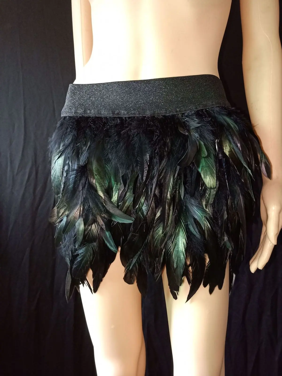 dillards feather skirt