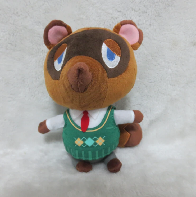 

2019 Animal Crossing New Leaf Tom NookTanukichi Plush Toys 20cm