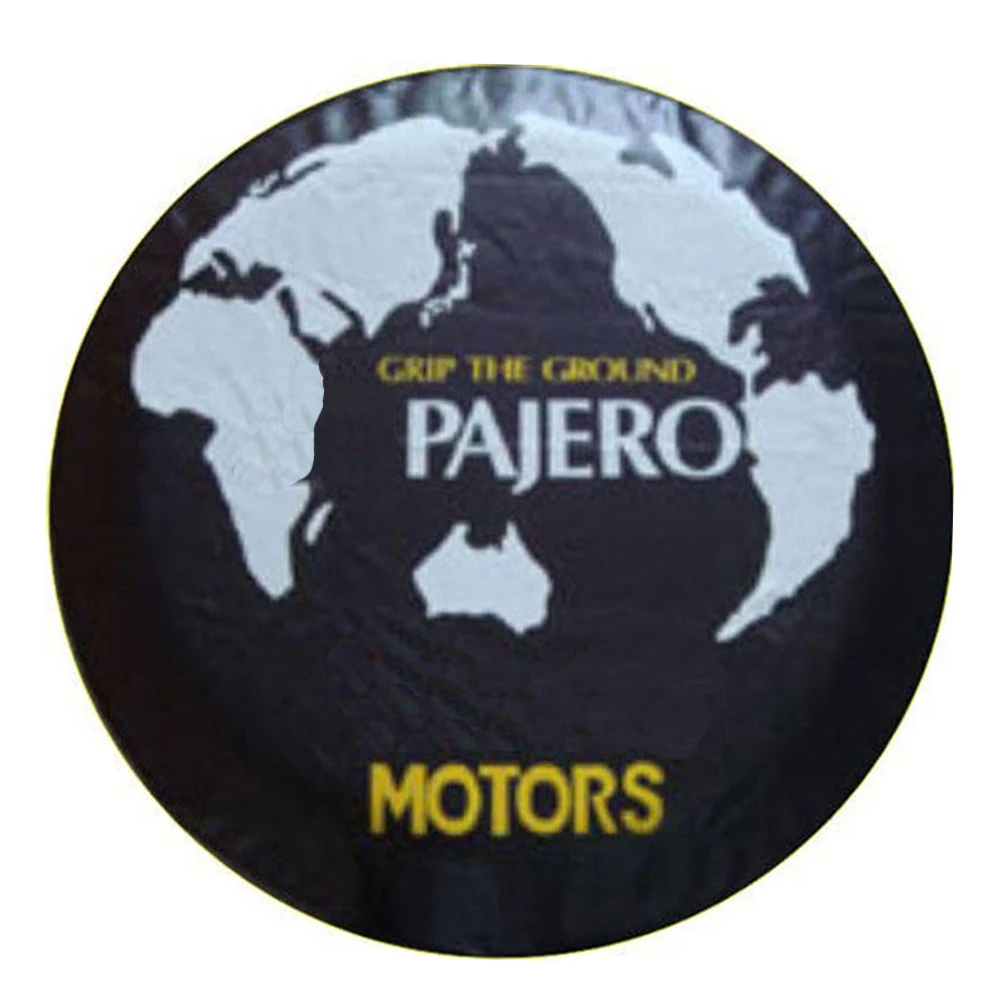 

14" 15" 16" 17" Inch Waterproof Dustproof PVC Leather Spare Tire Cover Case Protector For Mitsubishi Pajero