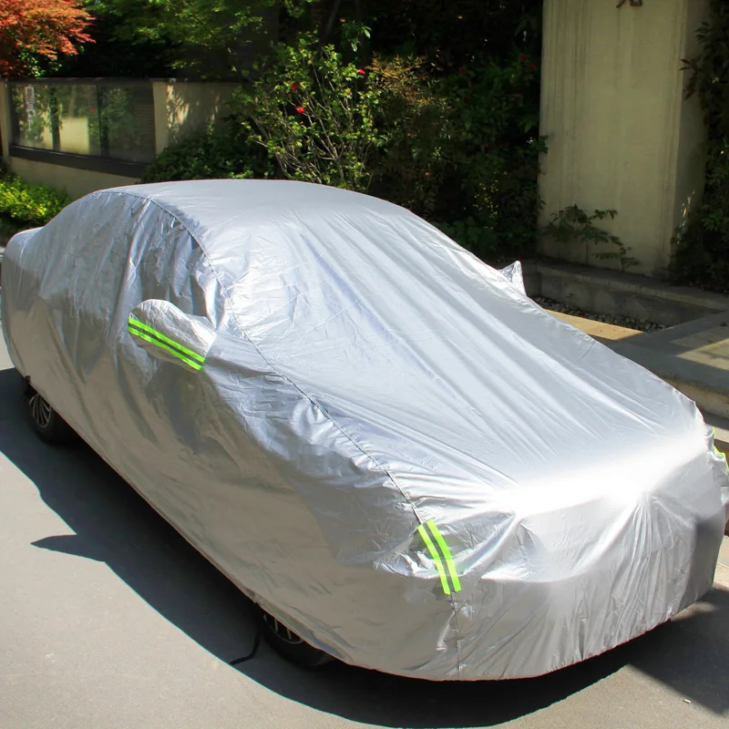 JIEYI Durable Car Covers Sunshade Sunproof Dust proof Rain Resistant