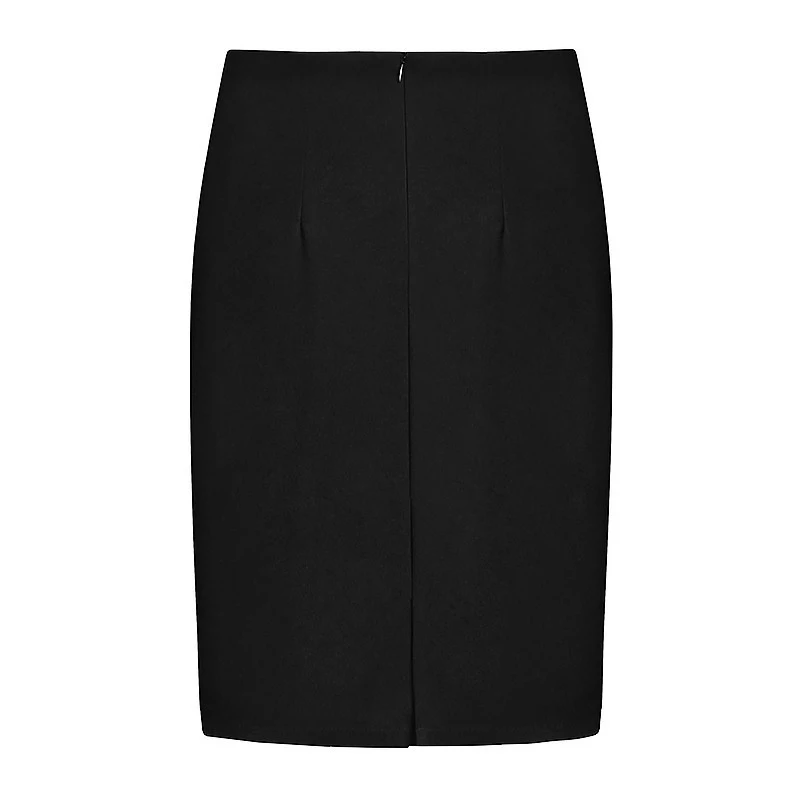 Женская офисная юбка карандаш черная белая с высокой талией|xl skirt|waist skirthigh waist skirt |