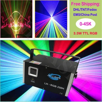 

Dj lighting laser Chrismas lights 3500MW Laser Light ilda laser