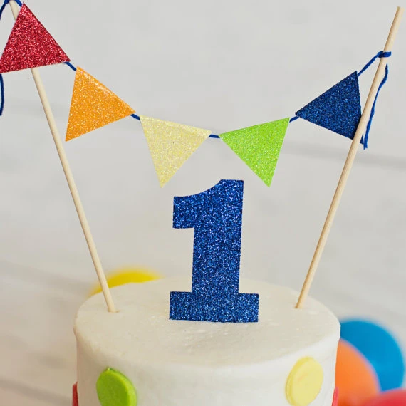 Banderole pour gâteau d'anniversaire - Boutique Fêtes vous même