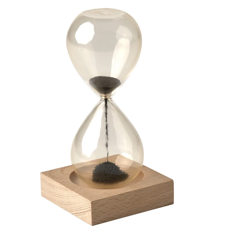 

1Pcs Hourglass Hand-blown Timer Clock Magnet Magnetic Hourglass Ampulheta Crafts Sand Clock Hourglass Timer Gift Home Decor New