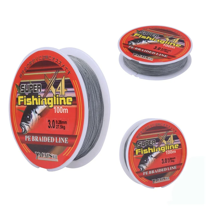 

Outdoor Fishing Line 4 Strands Of Strong PE Braided Fishing Line Fishing 100 Meters Multifilament Carp Fishing Line