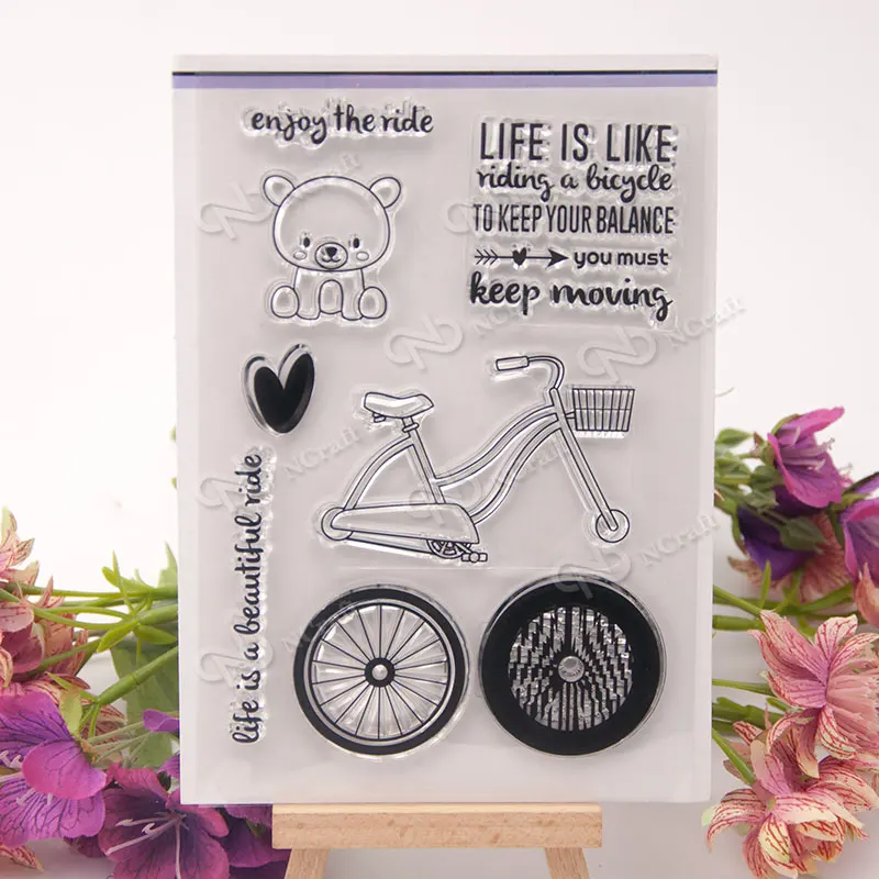 NCraft Clear Stamps N1350 Scrapbook Paper Craft Clear stamp