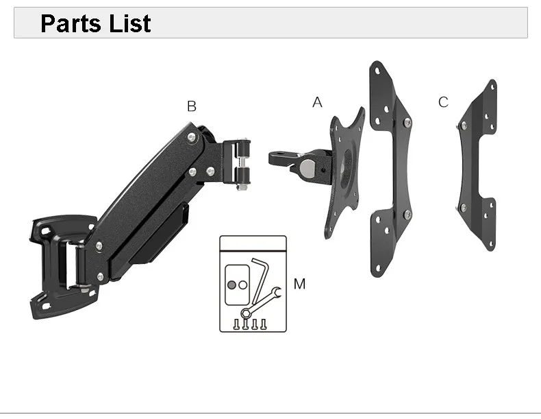 LG310C parts list