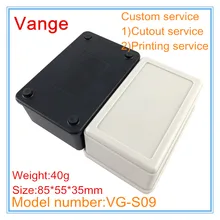 10 шт./лот закачиваемая форма IP54 АБС-пластик проектор своими руками С Полиграфические услуги 85*55*35 мм