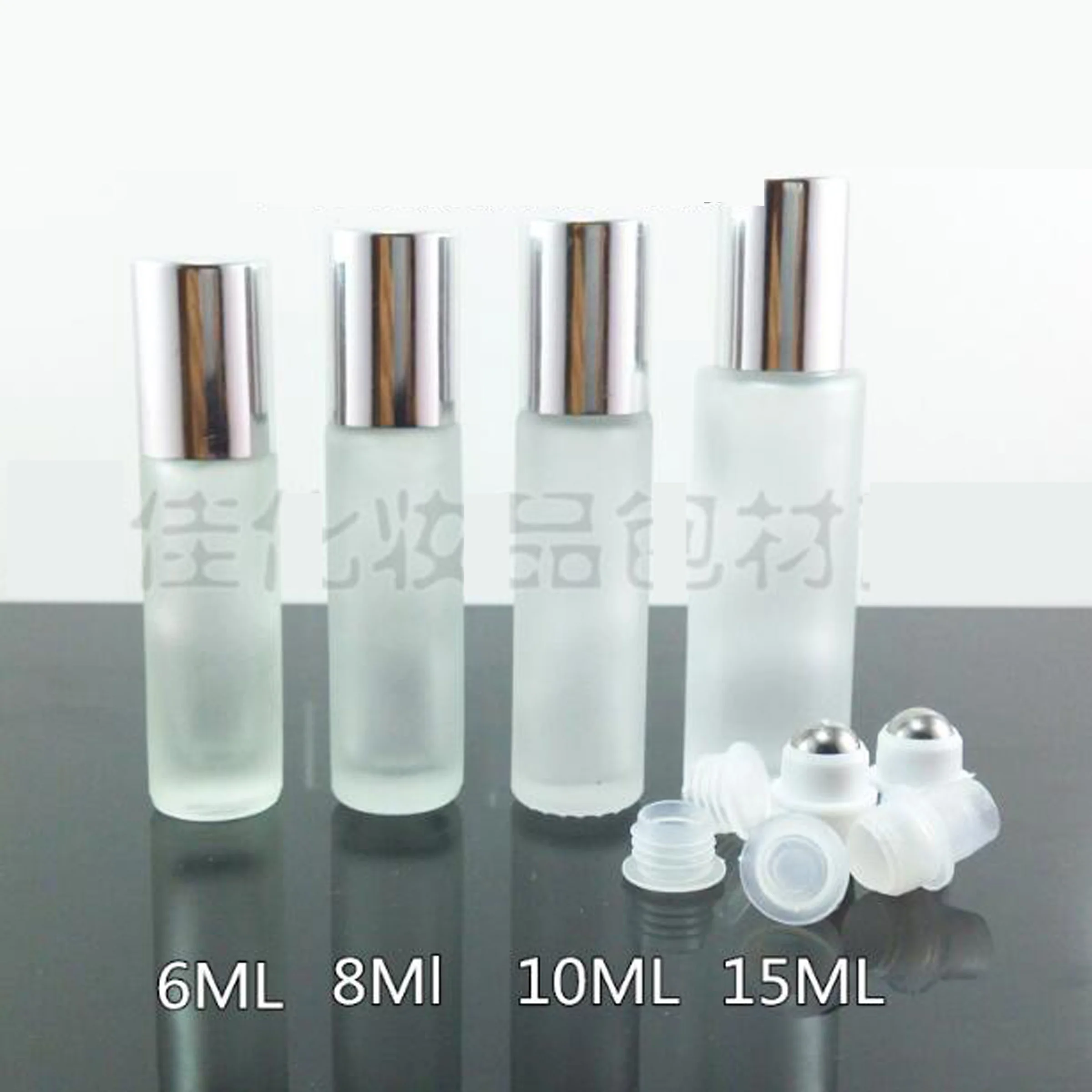 

50pcs/lot 6ml 8ml 10ml 15ml Frosted 6ml 8ml 10ml 15ml Frosted Glass Roll On Essential Oil Empty Perfume empty bottle spot