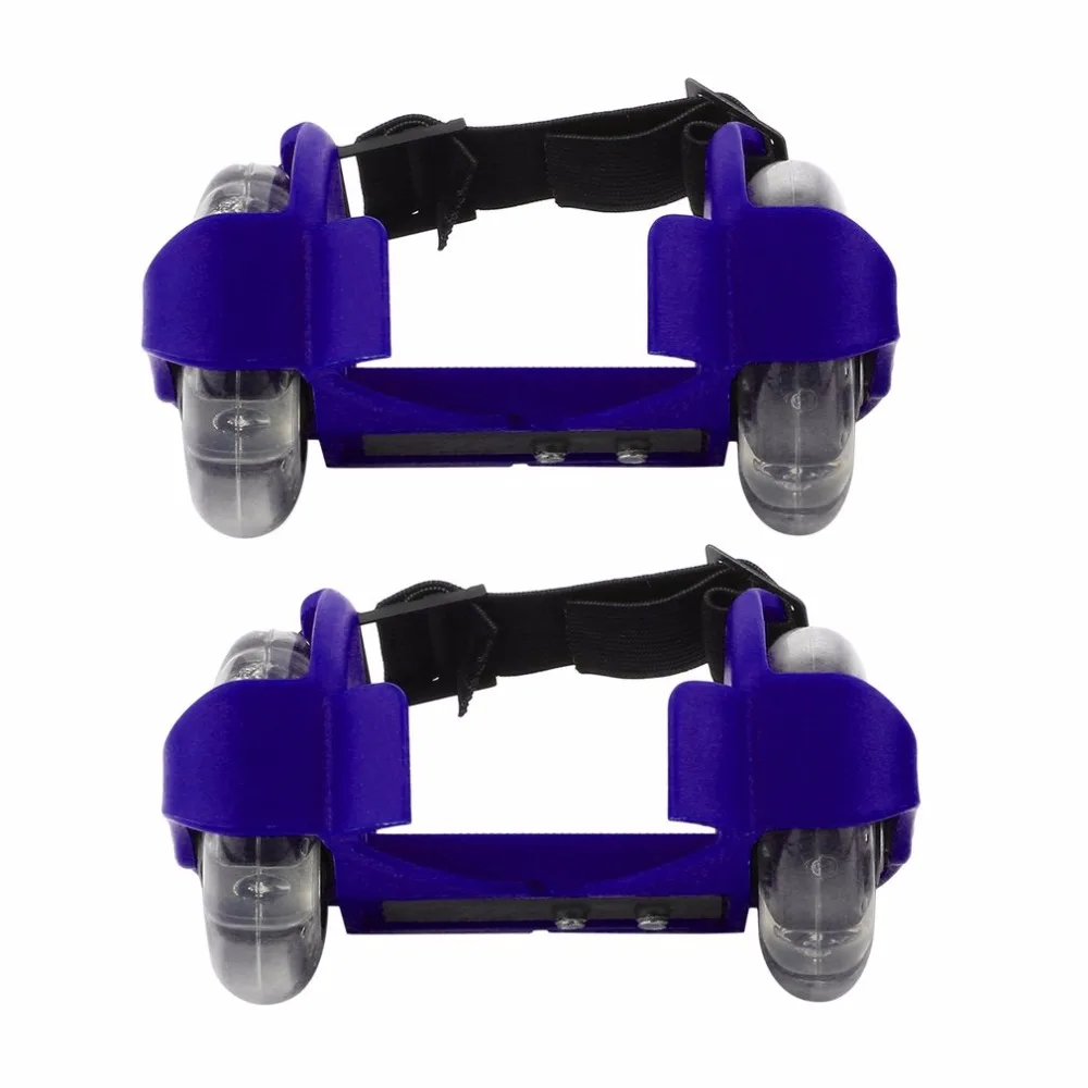 الأزرق/الأسود وامض بكرة زوبعة صغيرة بكرة عجلة فلاش أحذية التزلج الرياضة rollerskate للأطفال الساخن