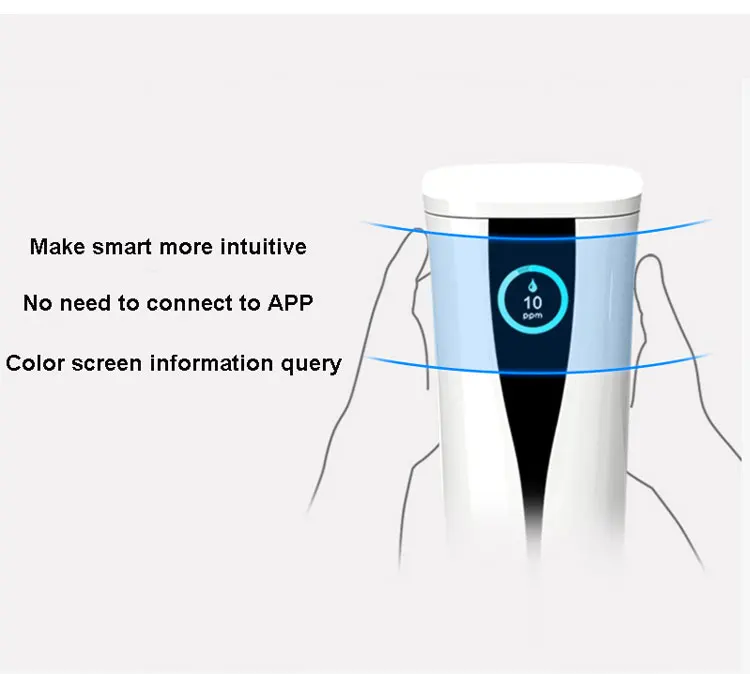 Беспроводная зарядка бутылка для воды изоляция High-tech Bluetooth, чтобы напомнить воде многофункциональную температуру отображения музыки