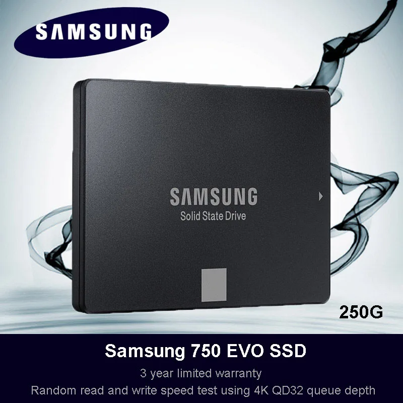 SAMSUNG 750 EVO SSD hdd 250gb Internal Solid State Hard Drive Disk SATA