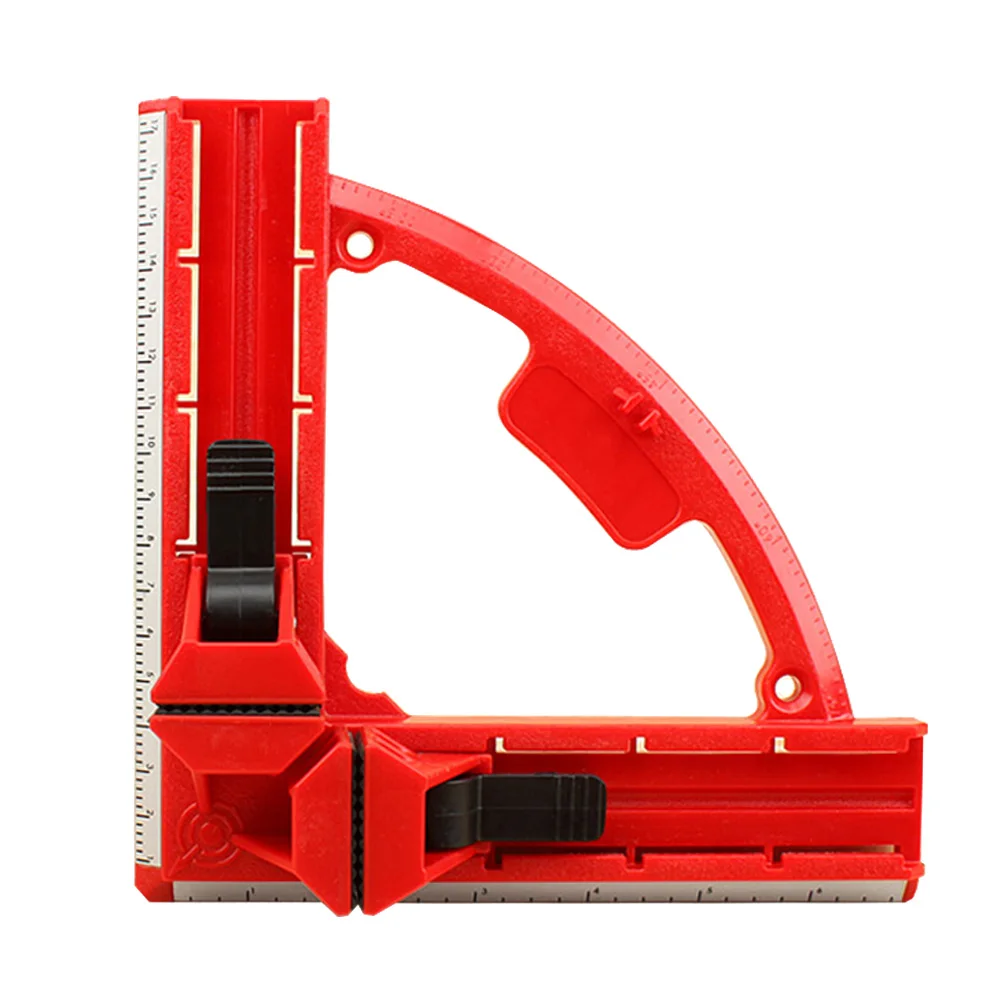 

New Hot Plastic Right Angle Clamp 90 Degree Woodworking Ruler Picture Photo Frame Square Clamp Clip Holder