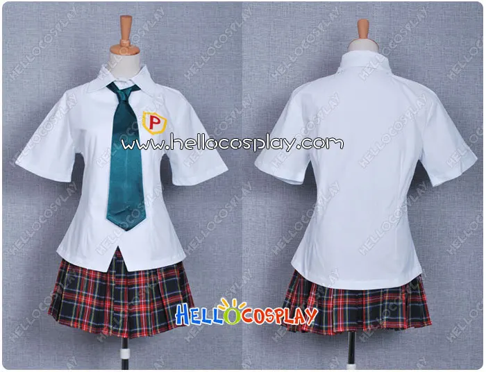 

Panty & Stocking with Garterbelt Cosplay Anarchy Panty School Uniform H008