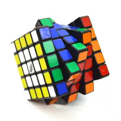 1 шт черный Циклон малыш головоломка на скорость G5 5th-order 64 мм Magic Cube 22318 Цвет коробки образование для детей игрушки для взрослых подарок