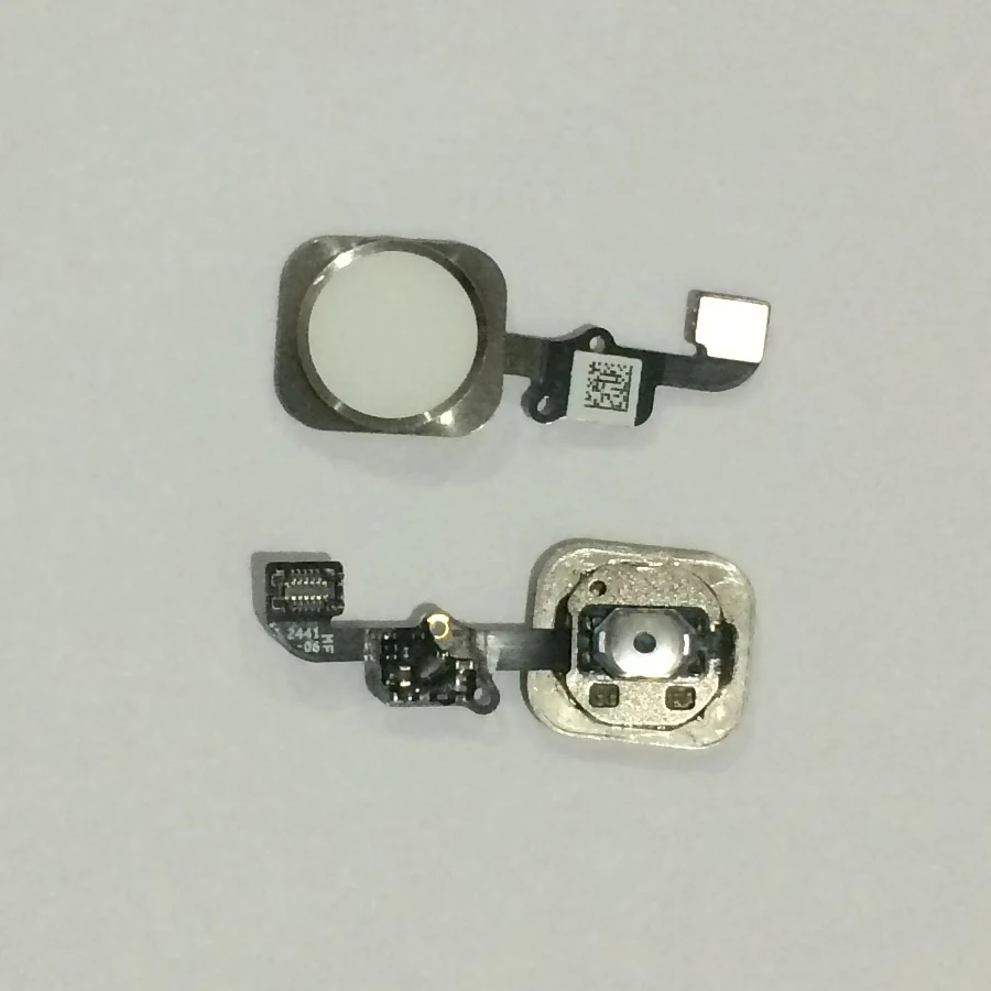iphone 6 plus home button flex silver
