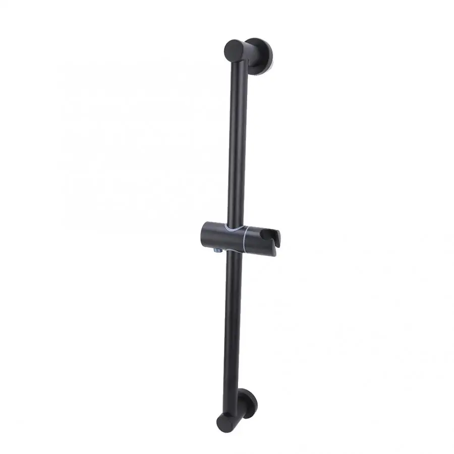 Shower Head Lift No Drilling Space Aluminum Shower Lifter Lifting Rod Shower Head Holder With Screwdriver