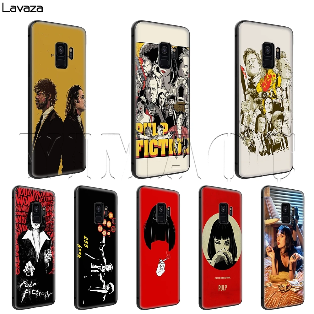 Lavaza PULP FICTION Hot Sale Case for Samsung Galaxy S6 S7 Edge J6 S8 S9 S10 Plus A3 A5 A6 A7 A8 A9 Note 8 9 |