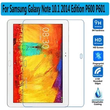 Prima de Cristal Templado para Samsung Galaxy Note 10.1 P600 P601 P605 Protector de Pantalla para Samsung Galaxy Note 10.1 2014 Edición