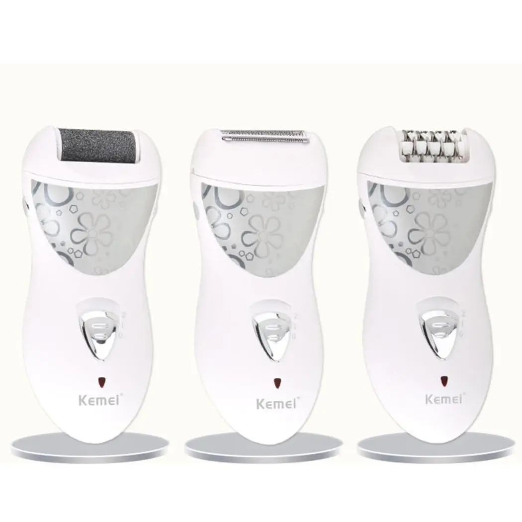 

Rechargeable Electric Epilator Women Shaving Trimmer Household Portable Multi-function Hair Remover Foot Grinding Machine