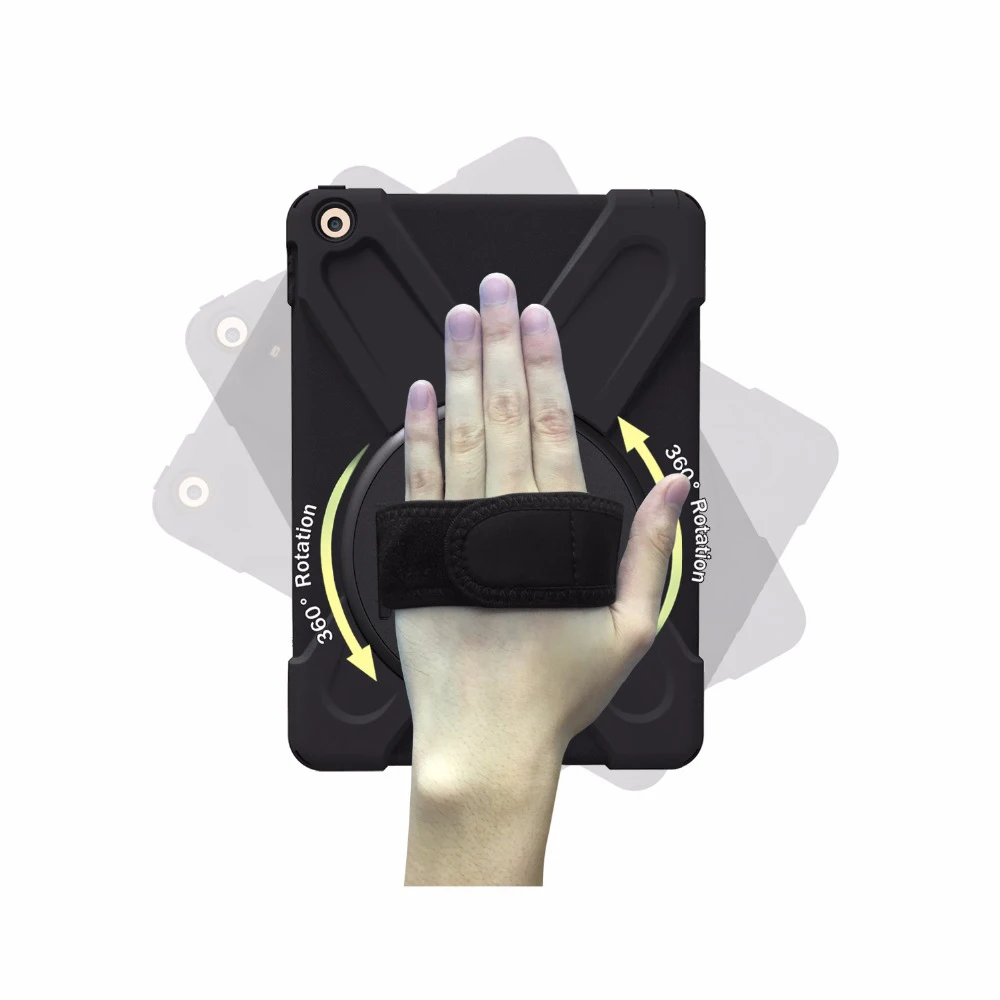 360 Вращающаяся подставка ручной плечевой ремень чехол для Apple iPad 2/3/4 9," противоударный чехол для iPad2 iPad3 iPad4 iPad 2/3/4