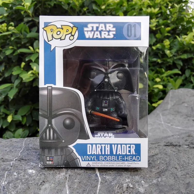 with box 01 Funko POP официальный Звездные Войны История ПВХ фигурка Коллекционная модель игрушка кукла для детей подарок на день рождения год - Цвет: with box 01