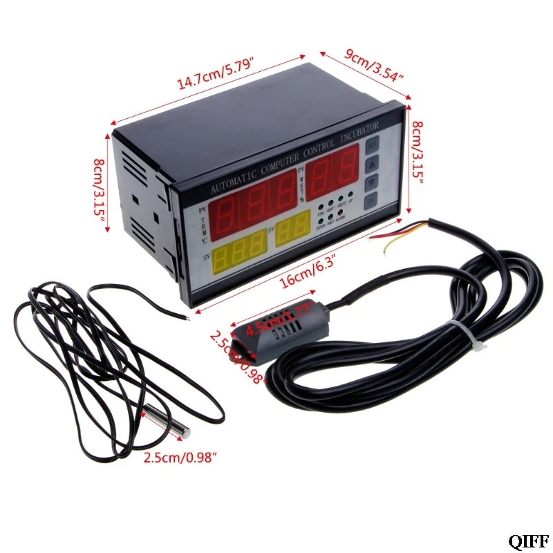 Прямая поставка и XM-18 автоматический инкубатор контроллер яйцо Хэтчер Температура Влажность 4 экран APR29