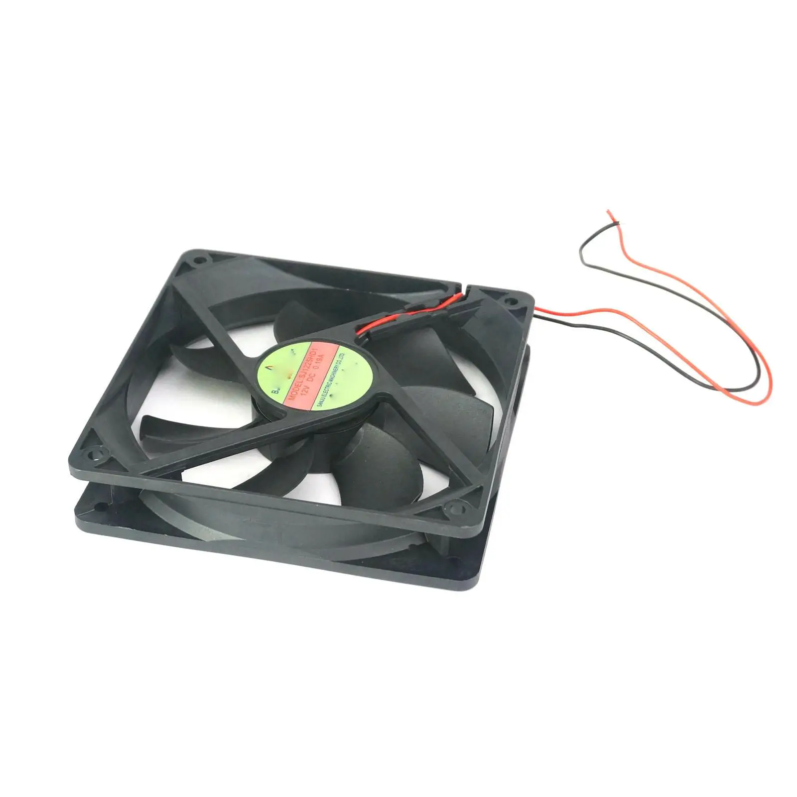 12V DC 120x120x25mm Axial Radiator Fan 80CFM Dual Ball Bearing Middle Speed