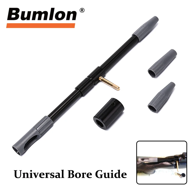 

Bumlon Universal Bore Guide Easier And Safer Gun Clean Brush Hunting Army Accessories Designed for MSR/AR Style Rifle Rl37-0100