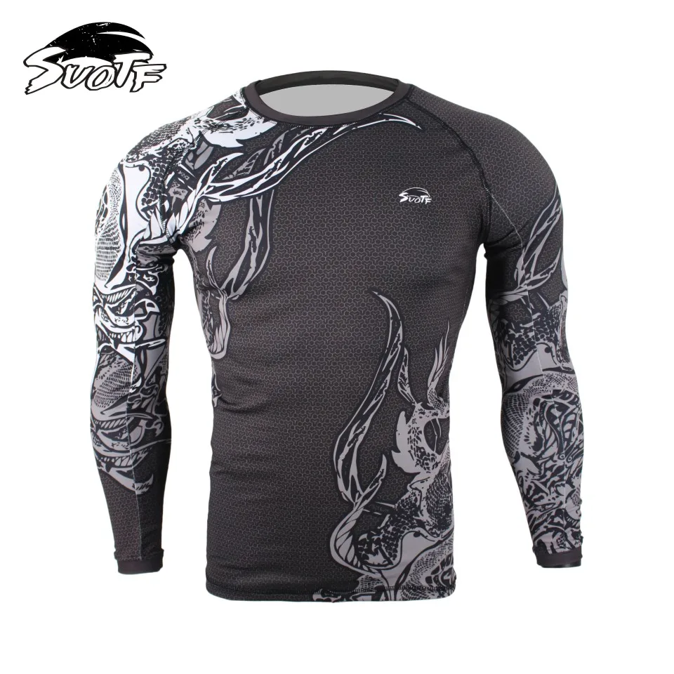 SUOTF MMA pattern sport training wear breathable clothing MMA boxing ...