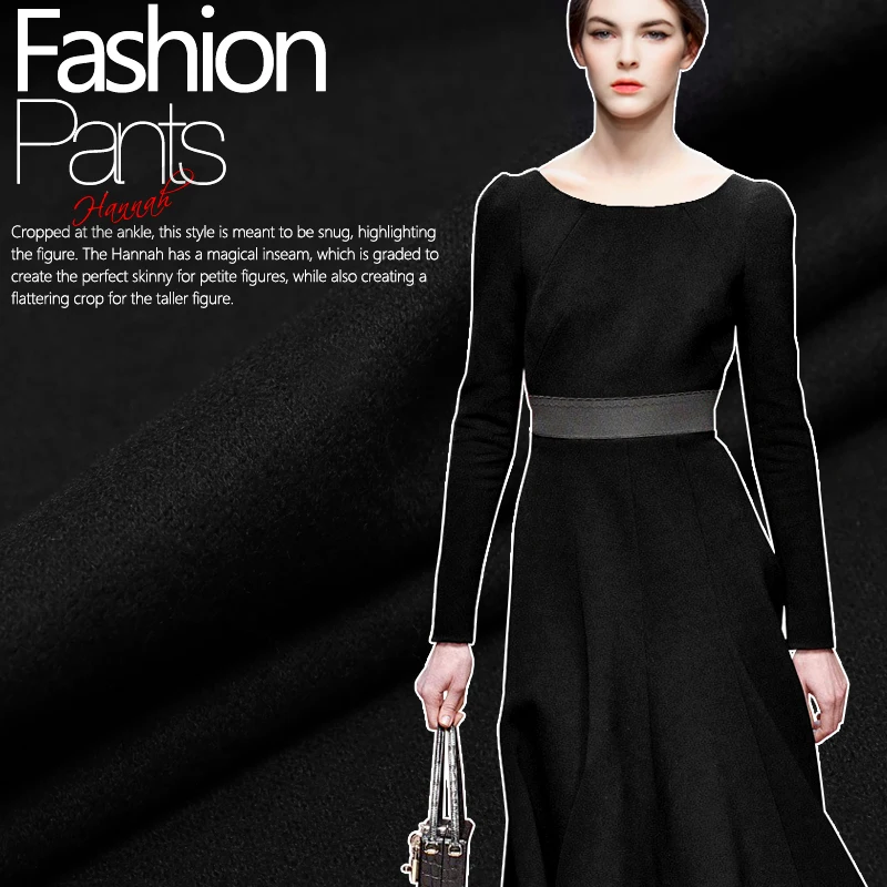 

Free shipping! High quality elastic wool knitting fabric soft warm coat jacket fabrics